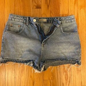 Topshop Moto Mom Jean Short